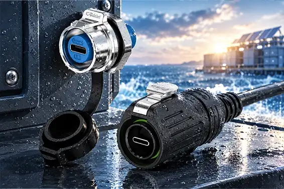 Why Is the LP16 USB Type-C Waterproof Connector Ideal for Outdoor Equipment?